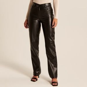 Abercrombie and Fitch vegan leather pant